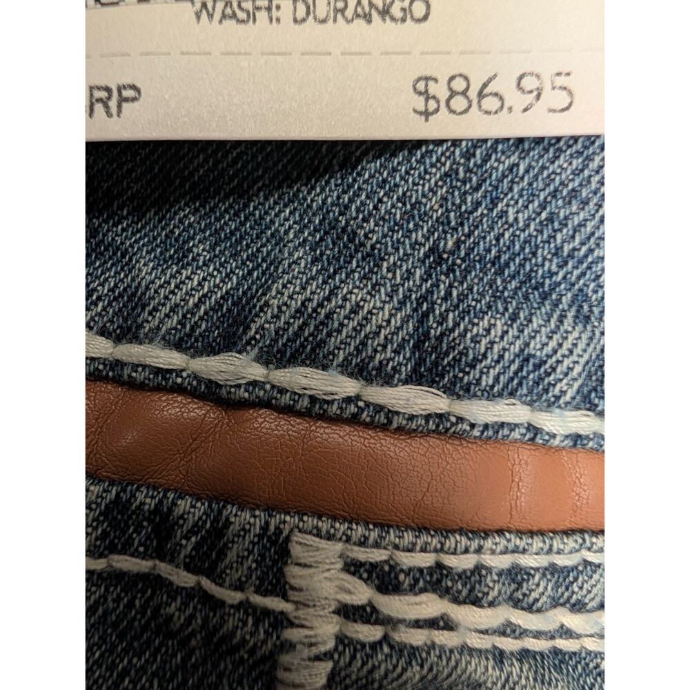 Ariat Bootcut Jeans Mens 36x36 Blue Denim M4 Series Relaxed Fit Streetwear NWT - Picture 5 of 5